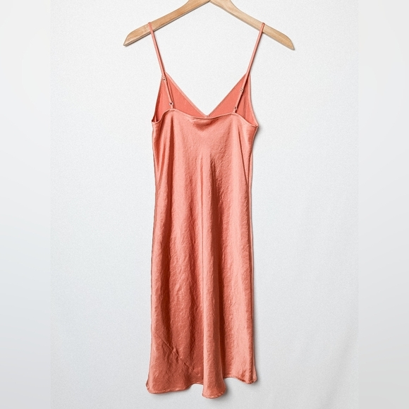ARITZIA WILFRED Christine Dress Only Satin Slip Midi XS - Picture 8 of 10